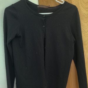 The Limited. Black cardigan. Size M